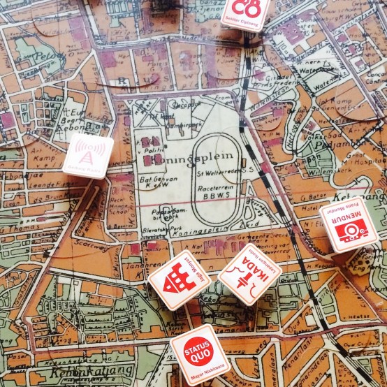 Peta Interaktif Jakarta di Galeri Antara